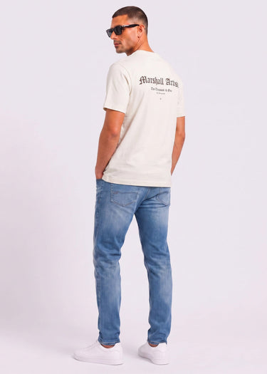 Marshall Artist T-shirts Blueprint t-shirt - silver birch