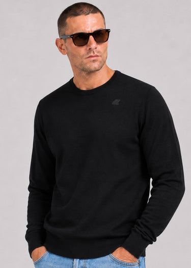 K Way Truien Sebastien merino - black pure