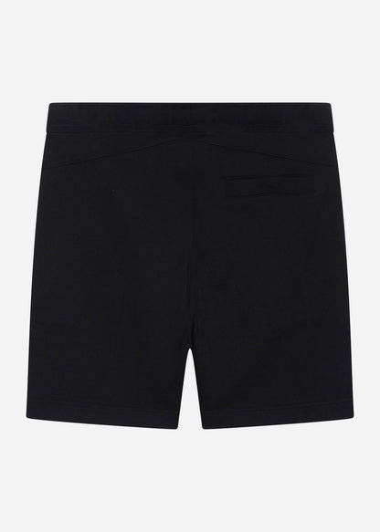 MA.Strum Korte Broeken  Core sweat short - black 