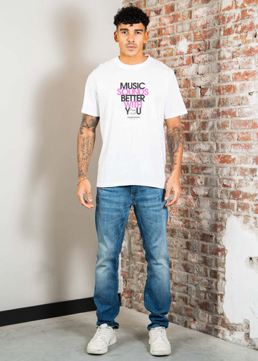 Weekend Offender T-shirts Bangalter - white