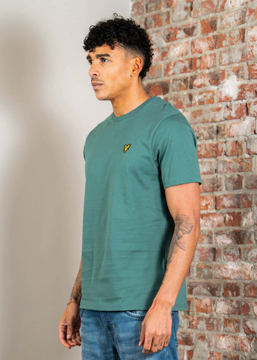 Lyle & Scott T-shirts Plain t-shirt - everglade