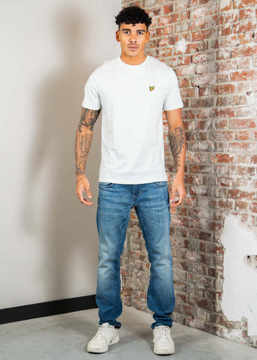 Lyle & Scott T-shirts Plain t-shirt - opal blue