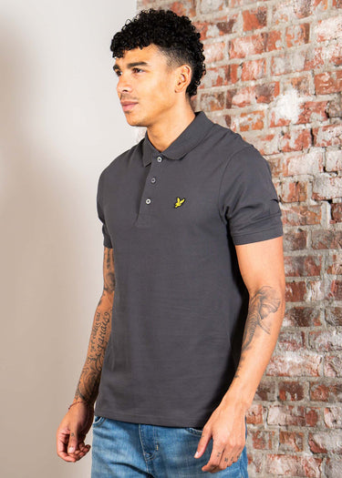 Lyle & Scott Polo's Plain polo shirt - gunmetal