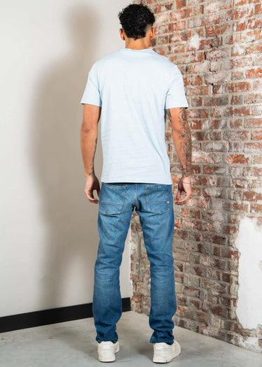 Lyle & Scott T-shirts Plain t-shirt - blue ice