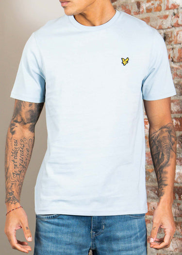 Lyle & Scott T-shirts Plain t-shirt - blue ice