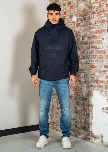 Napapijri Jassen Lightweight Packable Rainforest Overhead rf next Jacket - blu marine