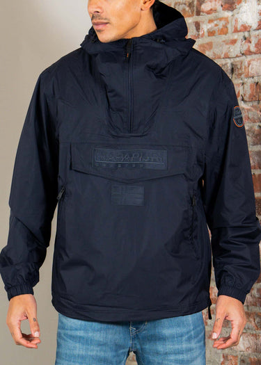 Napapijri Jassen Lightweight Packable Rainforest Overhead rf next Jacket - blu marine