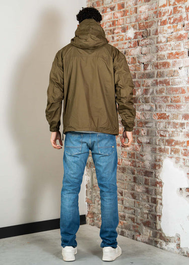 Napapijri Jassen Lightweight Packable Rainforest Overhead rf next Jacket - dark olive