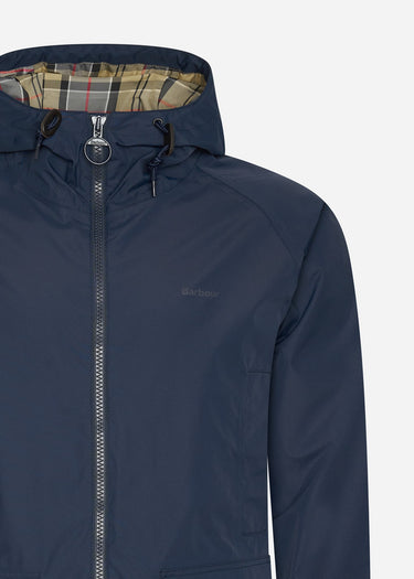 Barbour Jassen  Hooded domus jacket - navy dress 