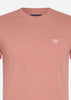 Barbour T-shirts  Essential sports tee - pink clay 