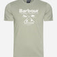 Barbour T-shirts  Fly tee - forest fog 