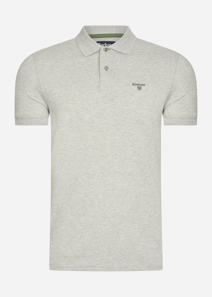 Barbour Polo's  Lightweight sports polo - grey marl 