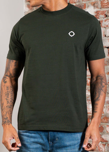 MA.Strum T-shirts SS icon tee - oil slick