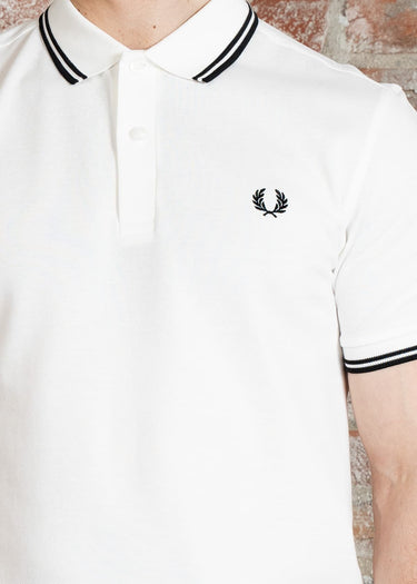Fred Perry Polo's Twin tipped fred perry polo shirt- white