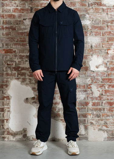 Lyle & Scott Broeken Nylon cargo trouser - dark navy