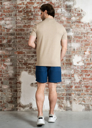 Farah Polo's Blanes ss polo - haxelnut marl