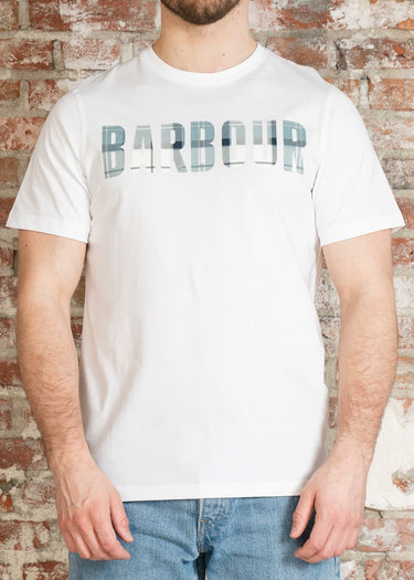 Barbour T-shirts Barbour thurford t-shirt - white
