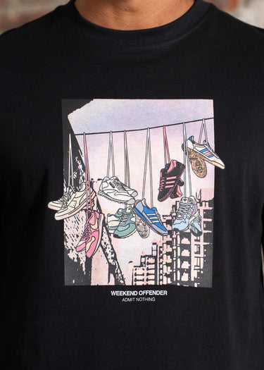 Weekend Offender T-shirts Turf wars - black