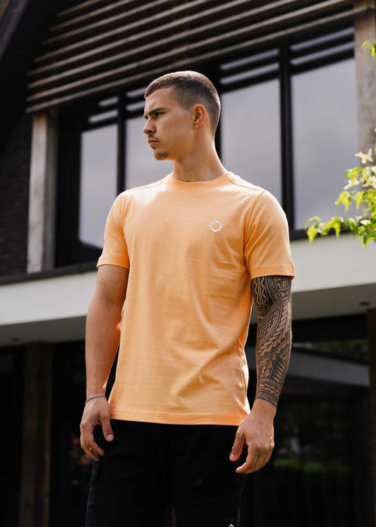 MA.Strum T-shirts  Ss icon tee - peach 