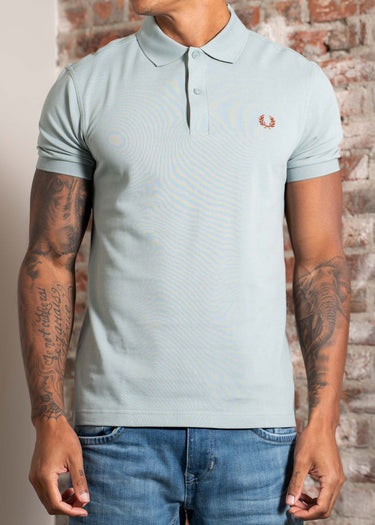 Fred Perry Polo's The fred perry polo shirt- silv blu cinnamo