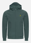 Lyle & Scott Jassen  Fleece back softshell jacket - argyle teal 