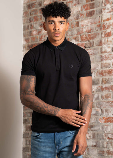 Armani Exchange Polo's Polo - black