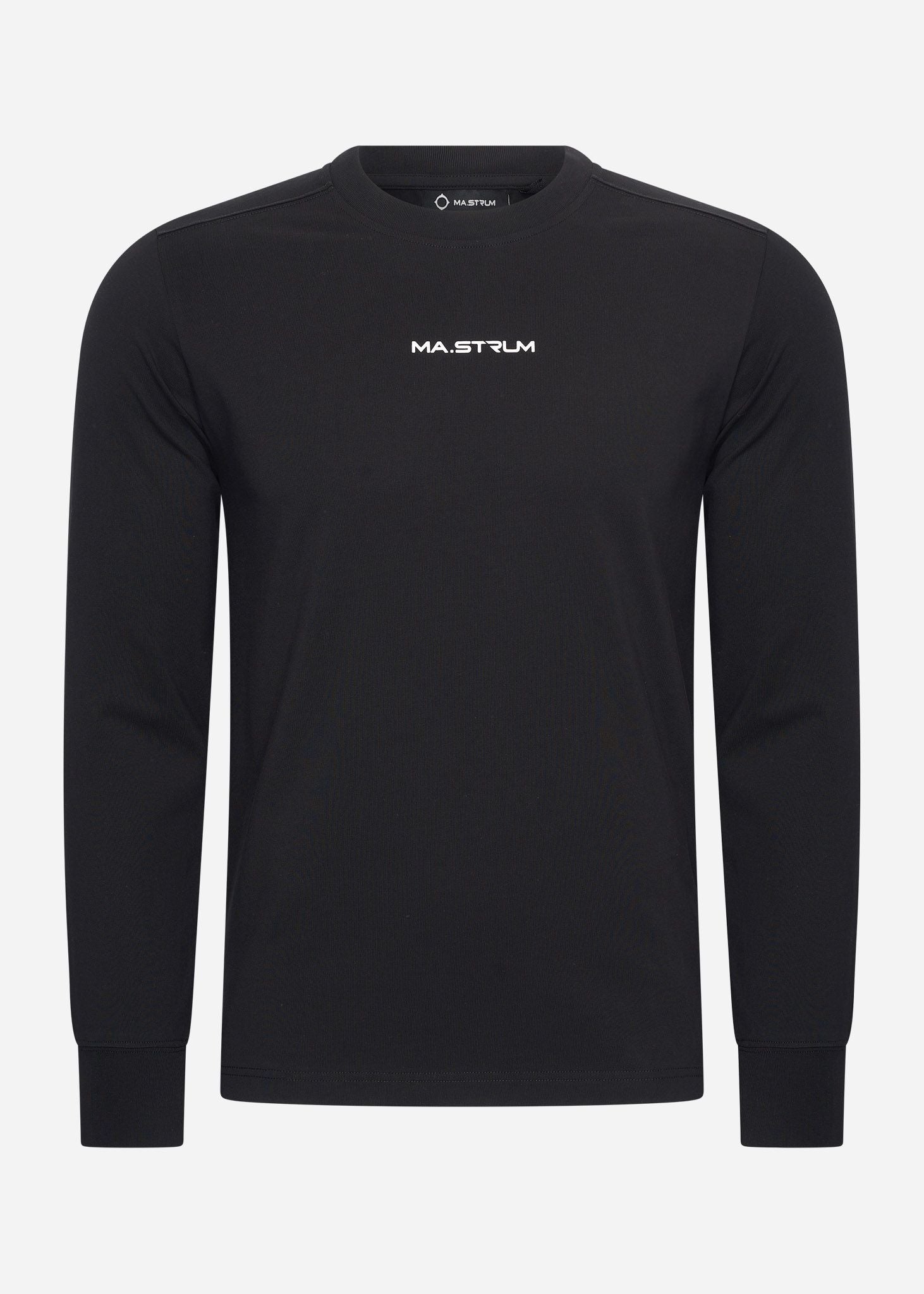 MA.Strum T-shirts  Ls mastrum printed tee - black 