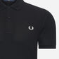 Fred Perry Polo's  Plain fred perry shirt - black white 