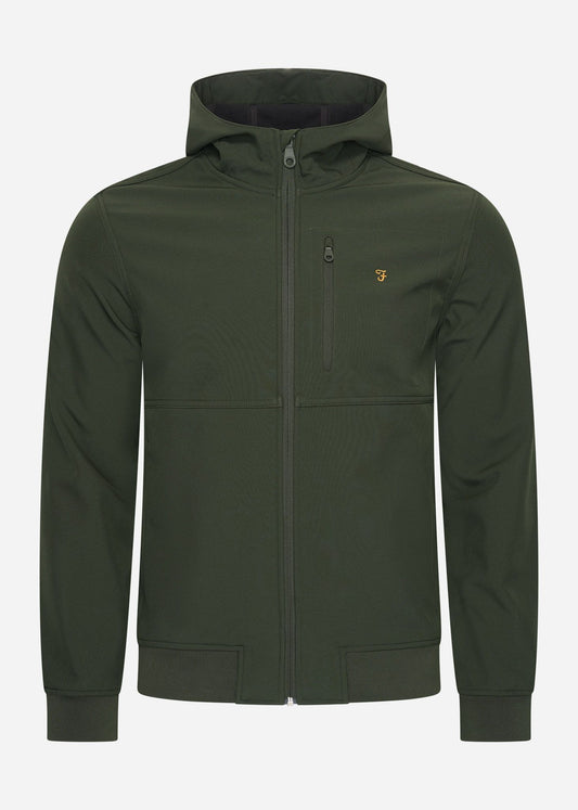 Farah Jassen  Rudd softshell jacket - evergreen 