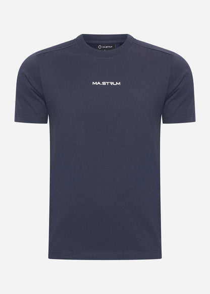 MA.Strum T-shirts  Mastrum printed tee - ink navy 