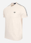 Fred Perry T-shirts  Taped ringer t-shirt - porridge marl 