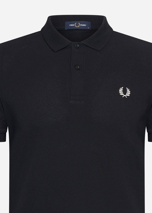 Fred Perry Polo's  Plain fred perry shirt - black silk peach 