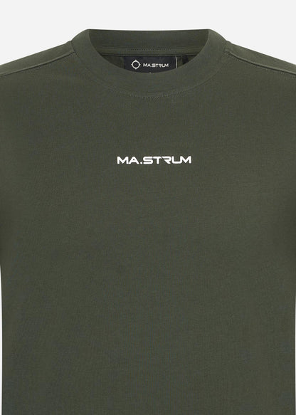 MA.Strum T-shirts  Mastrum printed tee - oil slick 