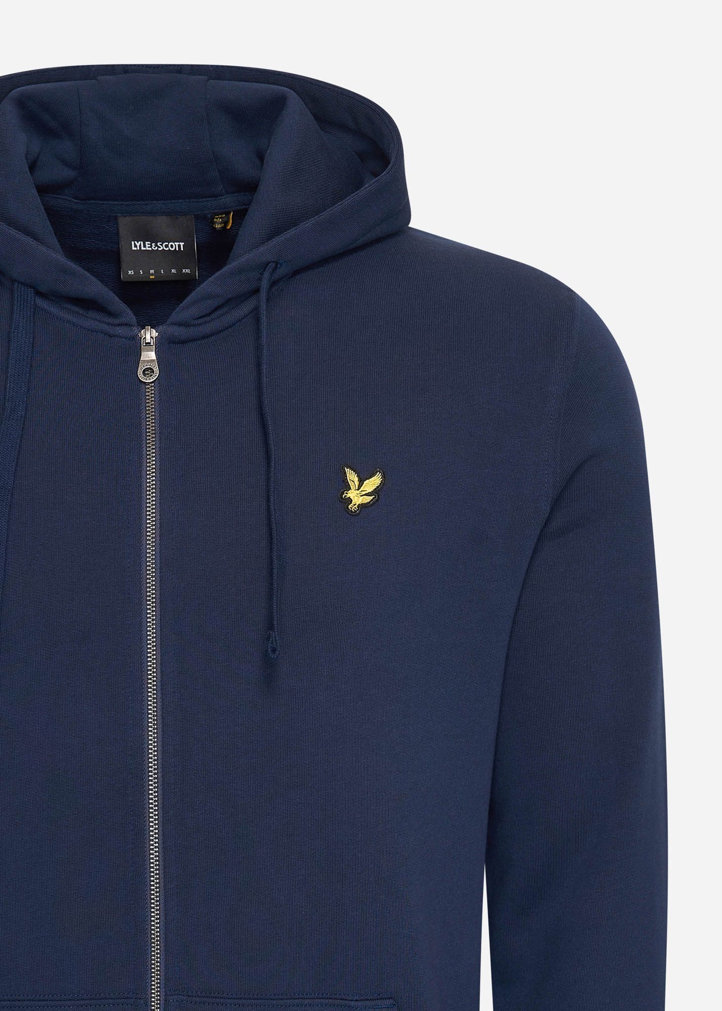 Lyle & Scott Vesten  Zip through hoodie - navy 