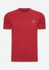 MA.Strum T-shirts  SS icon tee - carmine red 