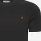 Farah T-shirts  Danny reg tee - black 