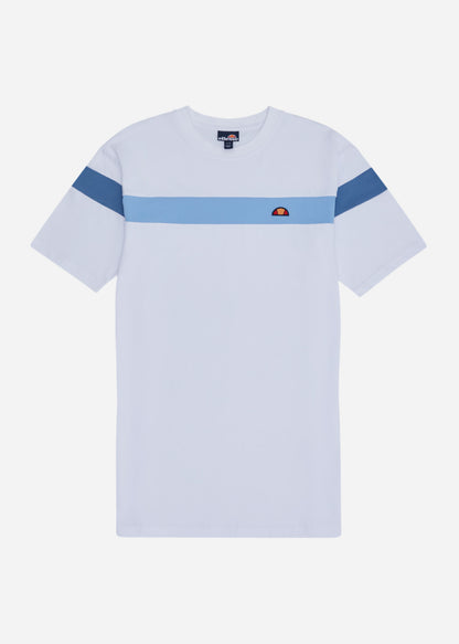 Ellesse T-shirts  Caserio t-shirt - white light blue 