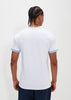 Ellesse T-shirts  Meduno tee - white light blue 