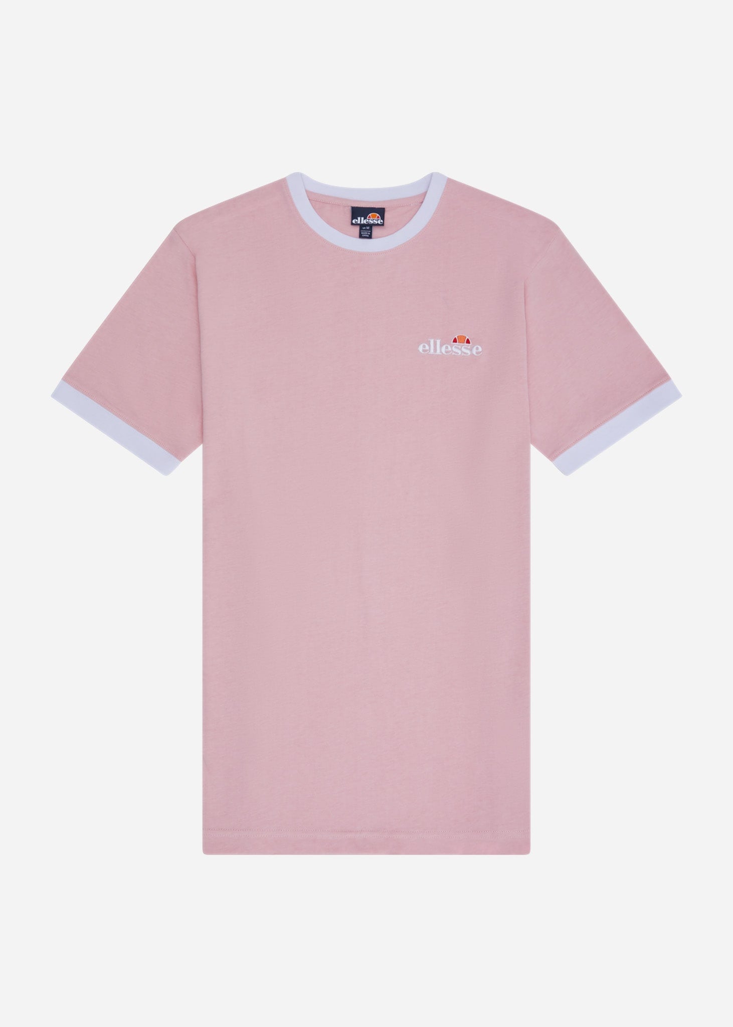 Ellesse T-shirts  Meduno tee - light pink white 