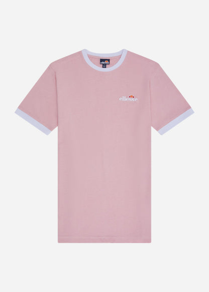 Ellesse T-shirts  Meduno tee - light pink white 