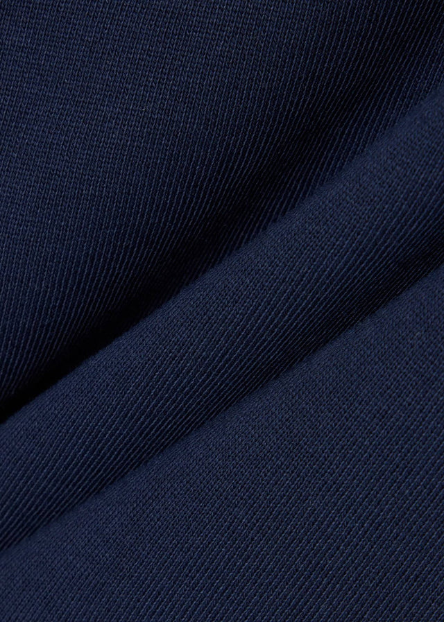 Lacoste Sweaters Quarter zip fleece sweatshirt - navy blue