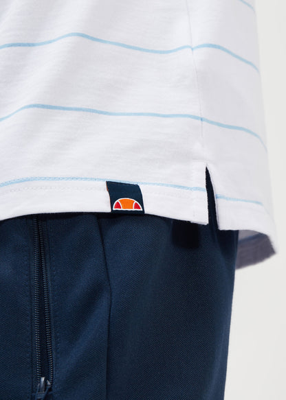 Ellesse Polo's  Tor polo - white light blue 