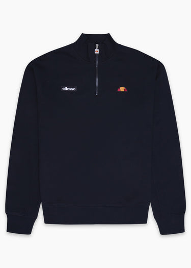 Ellesse Truien Verazo quarter zip top - black