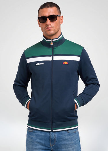 Vignola track top - navy teal - 1