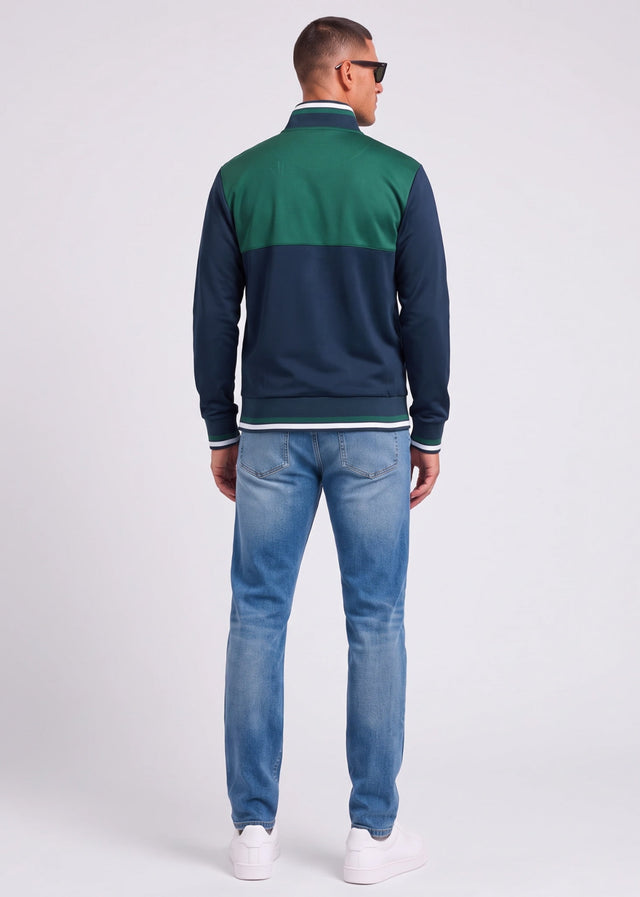 Ellesse Cardigans Vignola track top - navy teal
