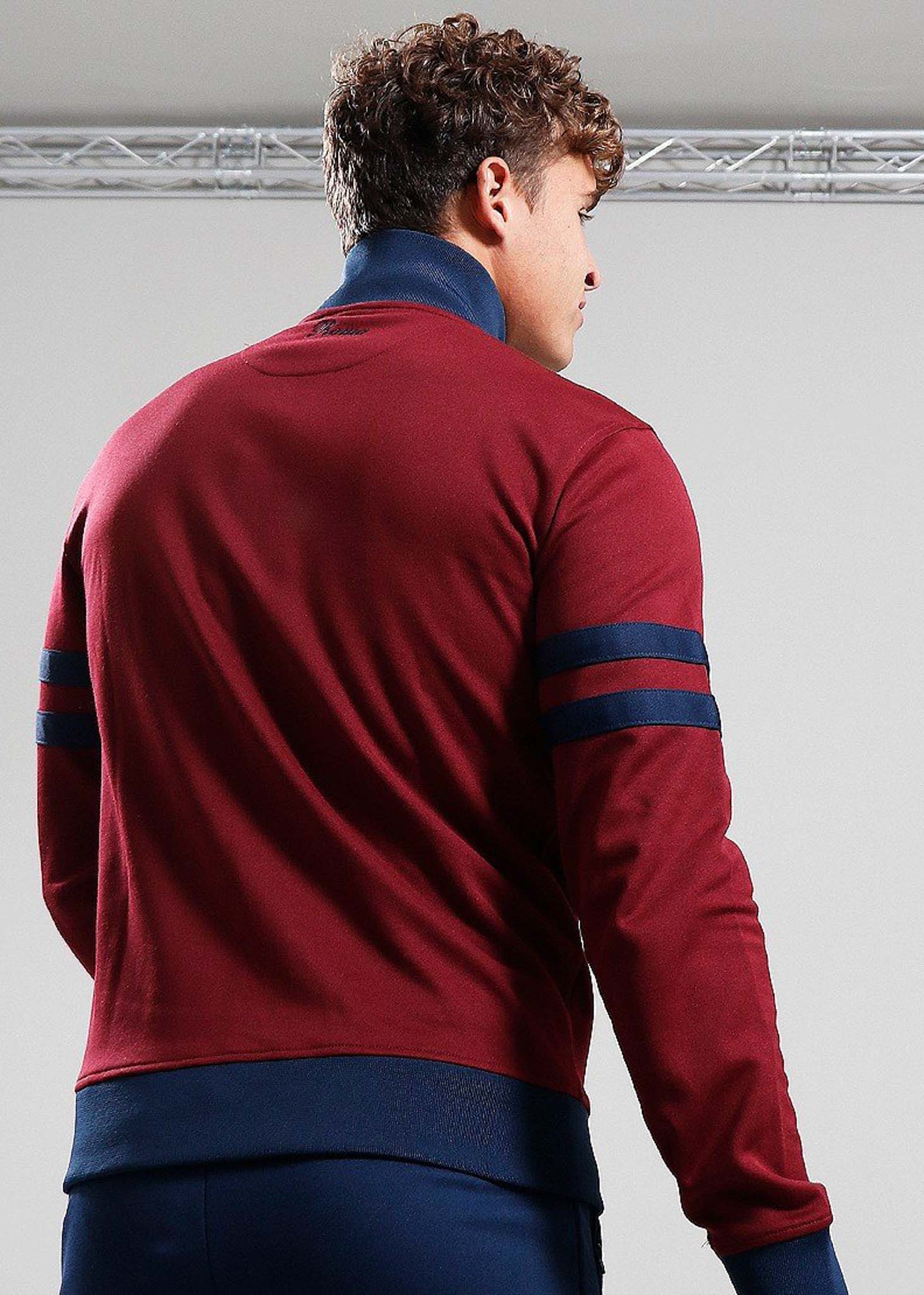 Ellesse Vesten Roma track top - burgundy