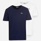 Fila T-shirts  Brod tee 2 pack - bright white medieval blue 