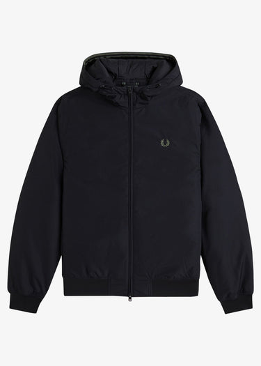 Fred Perry Jassen Hooded brentham jacket - black