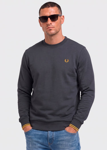 Fred Perry Truien Crew neck sweatshirt - anchor grey golden