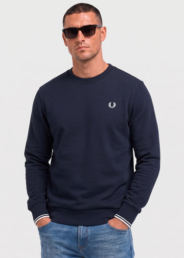 Fred Perry Truien Crew neck sweatshirt - navy